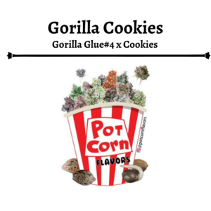 POTCORN - GORILLA COOKIES AUTOMATICA X 4 SEMILLAS